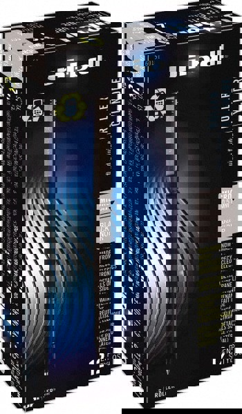 Rollerball Pen, Stick, Extra-Fine 0.5 mm, Black Ink, Black Barrel, Dozen